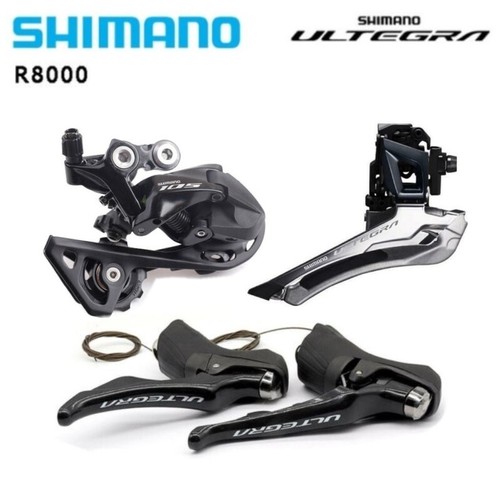 Set leve freno deragliatore - leve,